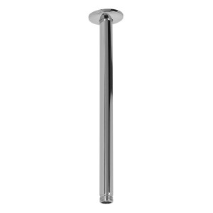 Brass Round ceiling shower arm - Chrome