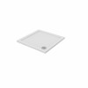 Essentials 900 x 900mm Square Stone Shower Tray White