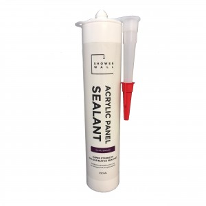 Showerwall acrylic colour matched joint sealant - Wine