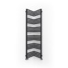 Terma InCorner Heated Towel Rail 1545x350mm Modern Grey