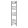 Bergen 1600 x 395mm Straight Chrome Thermostatic Electric Heated Towel Rail