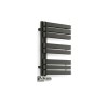 Terma Warp S Heated Towel Rail 655x500mm Matt Black