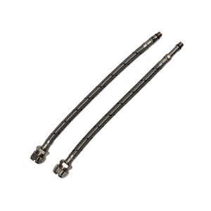 15mm x 10mm Pair Monobloc Flexible Tap Connectors 300mm - WRAS Approved