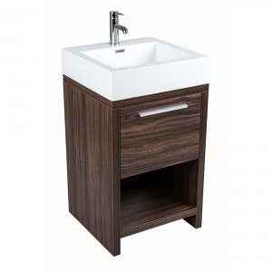 Dunham Walnut 500mm Vanity Unit & Basin