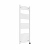 Bergen 1600 x 600mm Straight White Thermostatic Touch Control Electric Heated Towel Rail