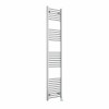 Bergen 1800 x 400mm Straight Chrome Thermostatic Touch Control Wifi Electric Heated Towel Rail