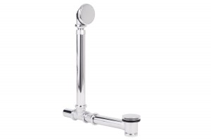 Exposed Chrome Roll Top Bath Waste