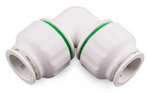 Twistloc 15mm Equal Elbow Union White