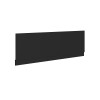 Calm Matt Black 1800mm Wooden Bath Front Panel