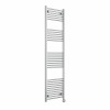 Bergen 1800 x 500mm Straight Chrome Thermostatic Touch Control Electric Heated Towel Rail