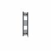 Bergen 1000 x 300mm Straight Anthracite Thermostatic Touch Control Wifi Electric Heated Towel Rail