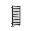 Terma Zig Zag Heated Towel Rail 835x500mm Heban Black