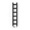 Terma Easy Heated Towel Rail 960x200mm Matt Black
