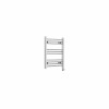 Bergen 600 x 500mm Straight Chrome Thermostatic Touch Control Wifi Electric Heated Towel Rail