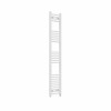 Bergen 1600 x 300mm Straight White Prefilled Electric Heated Towel Rail