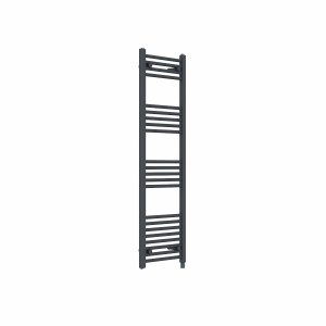 Bergen 1400 x 400mm Straight Anthracite Electric Heated Towel Rail