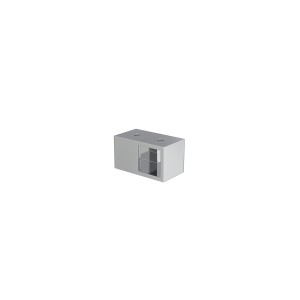 Chrome Support Bar T-Piece for Wasdale Wet Room Screens