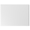 White 700-750mm Acrylic End Bath Panel