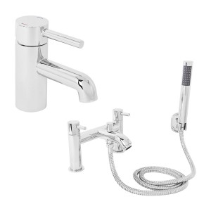 Nairn Mono Basin Tap & Shower Bath Tap Pack