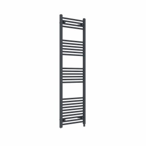 Bergen 1600 x 500mm Straight Anthracite Electric Heated Towel Rail
