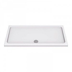 KStone - Anti-Slip 1700 x 900mm Rectangular Shower Tray - White - KS17090SR