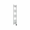 Bergen 1400 x 300mm Straight Chrome Thermostatic Wifi Control Electric Heated Towel Rail