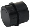 Waste Solvent Weld 40mm Plug Black