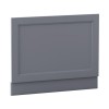 Traditional 700mm Matte Grey Bath MDF End Panel