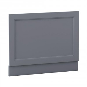 Traditional 700mm Matte Grey Bath MDF End Panel