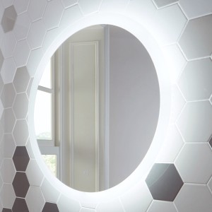 Linth - 600mm Round Led Mirror with Demister