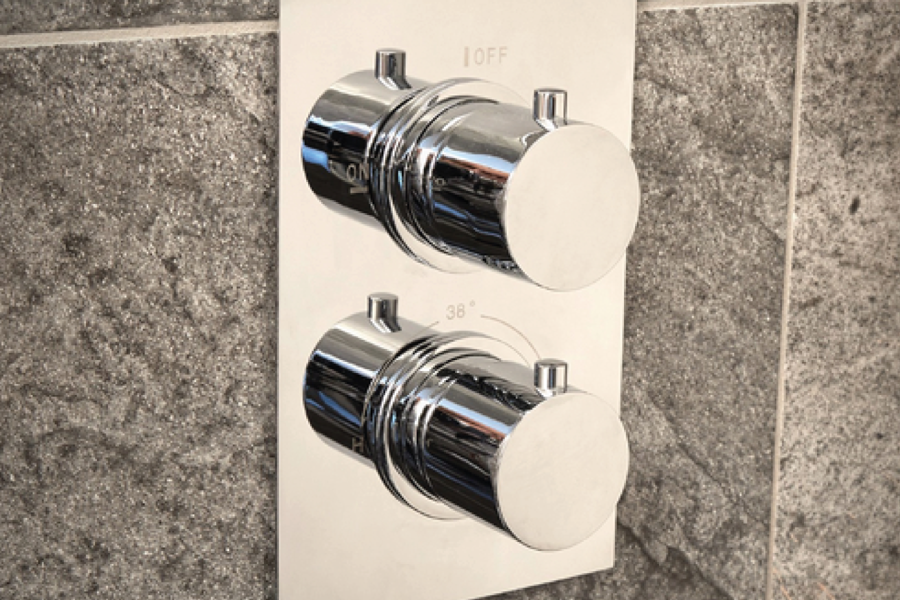 Dual Control Mixer Shower Levers