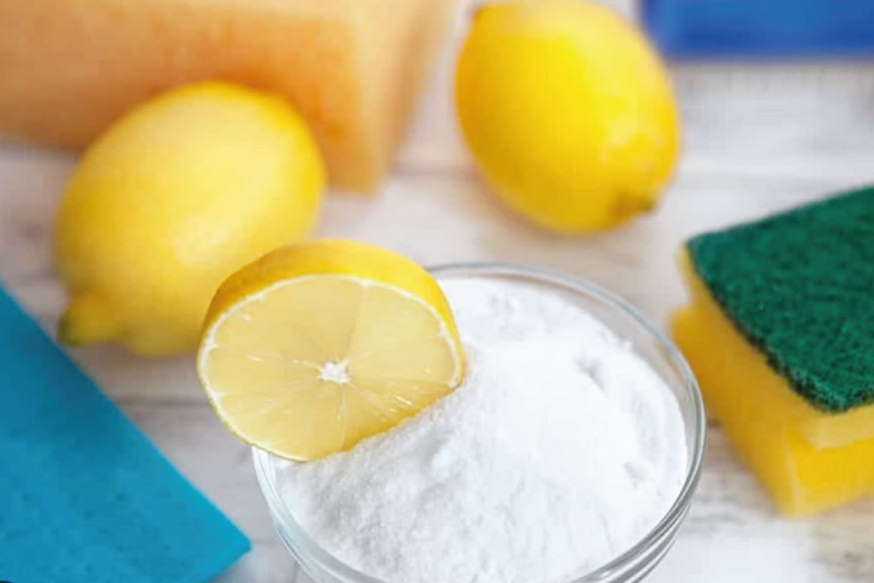 Baking Soda And Lemon For Cleaning Taps
